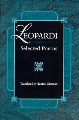 Leopardi Selected Poems Kindle Editon