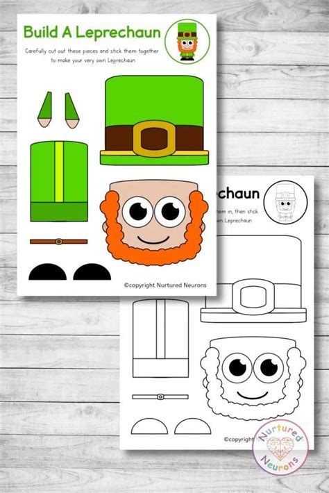 Leprechaun Craft Template
