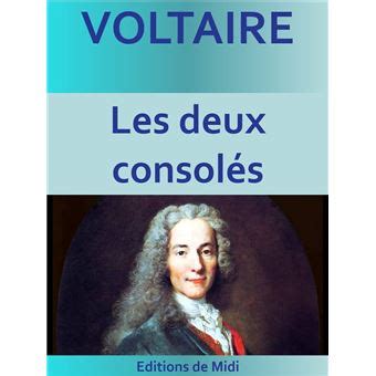 Les Deux Consolés de Voltaire French Edition