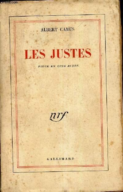 Les Justes Pièce en cinq actes Folio French Edition Reader