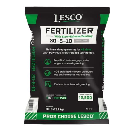 Lesco 20-5-10 Fertilizer: