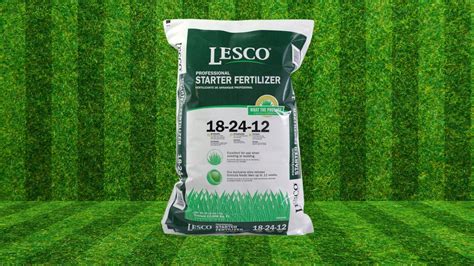 Lesco Starter Fertilizer: