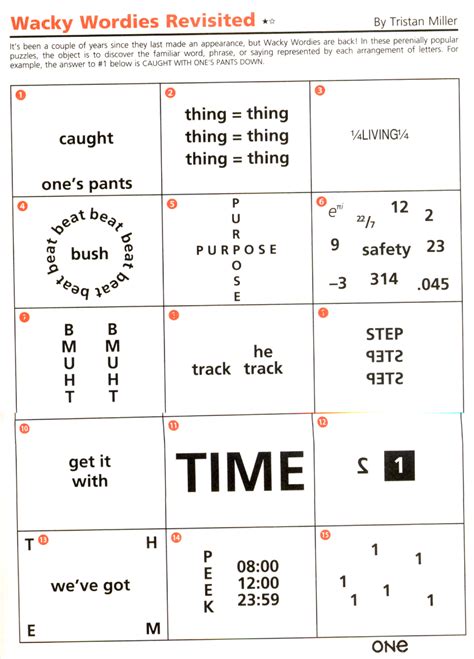 Lesson 14 1 Puzzles Twisters Teasers Puzzle It Out Answers Epub