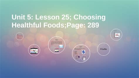 Lesson 25 Choosing Healthful Foods Answer Key Reader