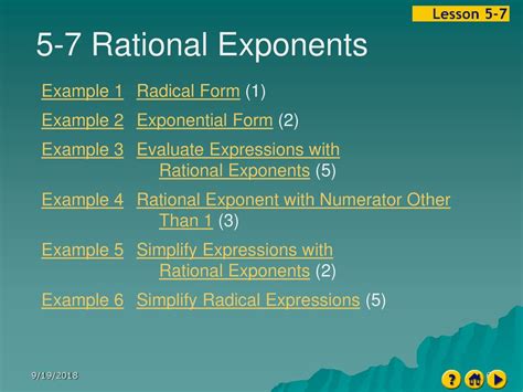 Lesson 5 7 Rational Exponents Answers Kindle Editon