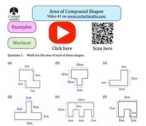 Lets Practice Geometry Answers Compound Area Problems PDF