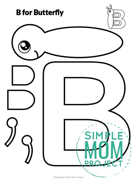 Letter B Craft Printable