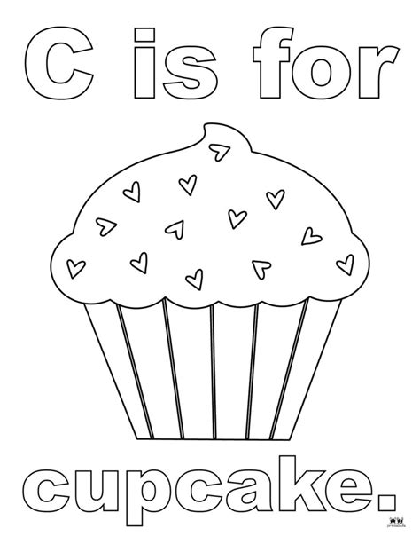 Letter C Coloring Pages Printable