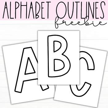 Letter Outline Templates