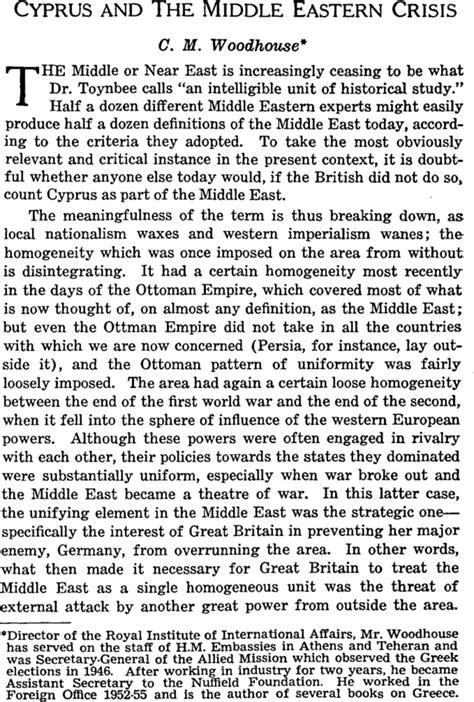 Letter on the Middle Eastern Crisis to the Chairman of the Conservative Party November 1956 Epub