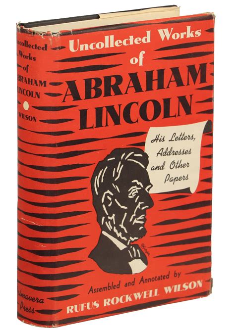 Letters And Addresses Of Abraham Lincoln Volume 3 PDF