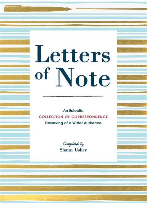 Letters Note Collection Correspondence Deserving Reader