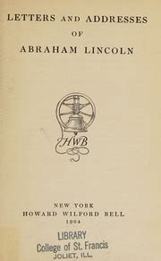 Letters and Addresses of Abe Lincoln Epub