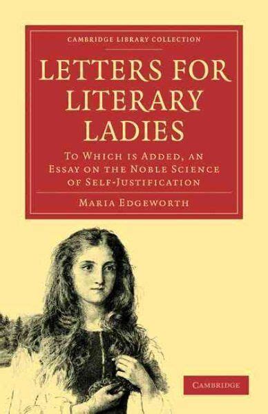 Letters for Literary Ladies To Which is Added PDF