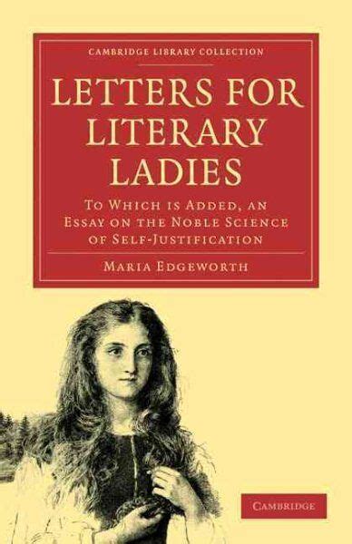 Letters for Literary Ladies To Which is Added PDF