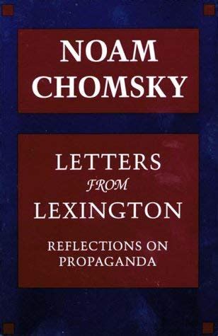Letters from Lexington Reflections on Propaganda Reader