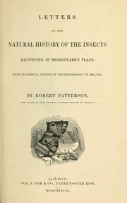 Letters on the natural history of the insects mentioned in Shakespeare s plays with incidental notices of the entomology of Ireland PDF