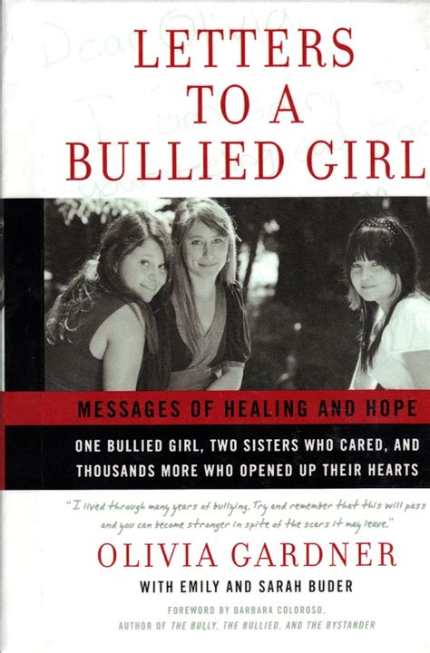 Letters to a Bullied Girl Messages of Healing and Hope PDF