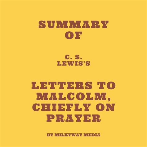 Letters.to.Malcolm.Chiefly.on.Prayer Ebook Kindle Editon