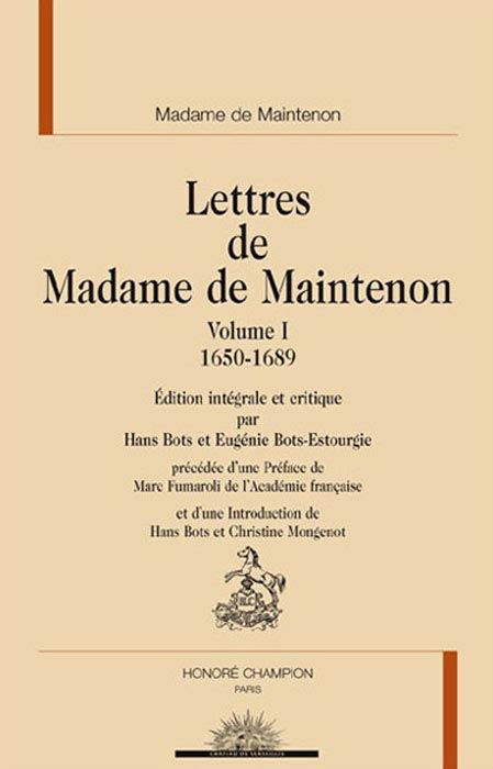 Lettres de Madame de Maintenon... PDF