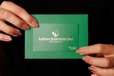 Lettuce Entertain You Gift Cards: Unlock Culinary Delights and Unforgettable Experiences