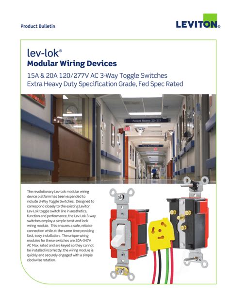 Lev-Lock Wiring: Unlocking the Future of Electrical Wiring