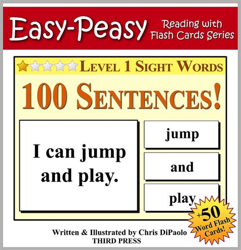 Level 1 Sight Words 100 Sentences with 50 Word Flash Cards Easy Peasy Reading and Flash Card Series Book 11 Epub