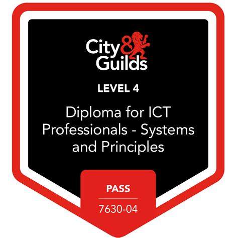 Level 4 Diploma for ICT Professionals - Systems and Principles (7630-04) Ebook Doc