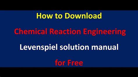 Levenspiel Solution Free Download Doc