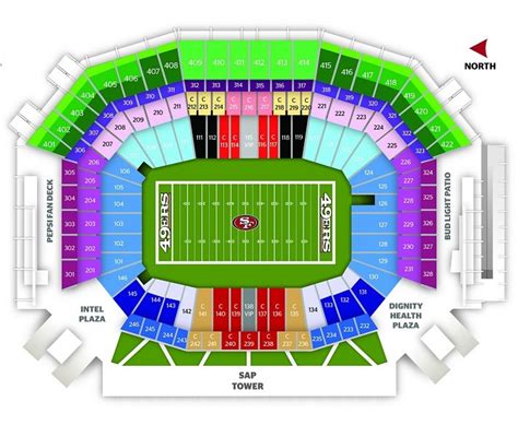 Levis Stadium Seating Chart