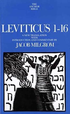Leviticus 1-16 The Anchor Yale Bible Commentaries Doc