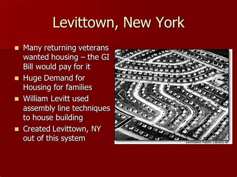 Levitt's Assembly-Line Technique