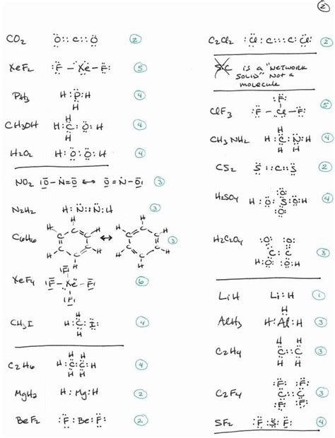 Lewis Dot Structure Practice Problems With Answers Reader