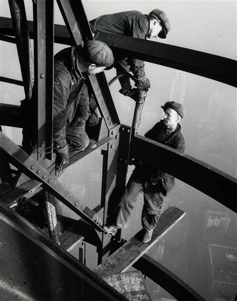 Lewis W Hine The Empire State Building