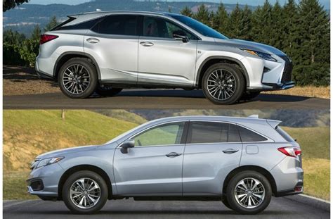 Lexus RX vs. Acura RDX: Head-to-Head Comparison