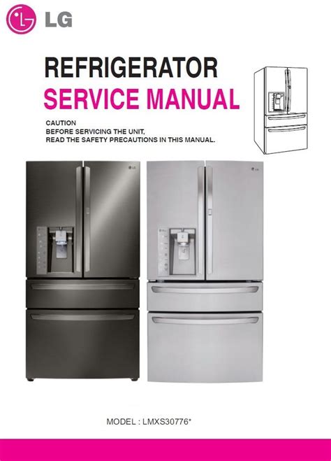 Lg Refrigerator Service Manual Ebook Doc