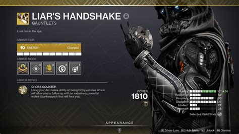 Liars Handshake Prismatic Build 101: A Comprehensive Guide to Dominating the Crucible