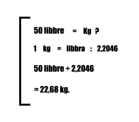 Libbre Kg Conversione: A Comprehensive Guide