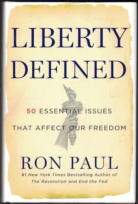 Liberty Defined The 50 Urgent Issues That Affect Our Freedom Reader