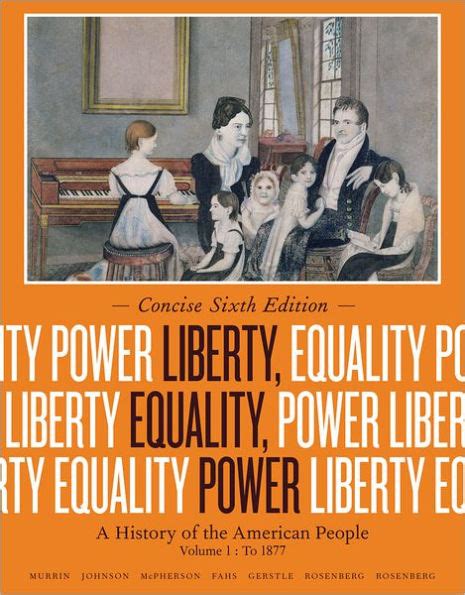 Liberty Equality Power A History of the American People to 1877 Reader