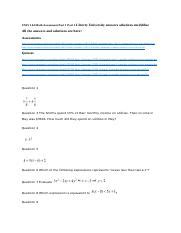 Liberty University Math Assessment Test Answer Reader