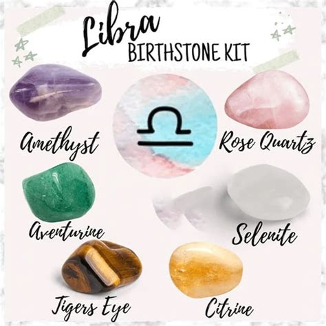 Libra's Enchanting Birthstone Palette