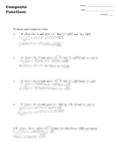 Library Of Functions Worksheet Answers Epub