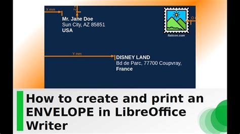 Libreoffice Envelope Template