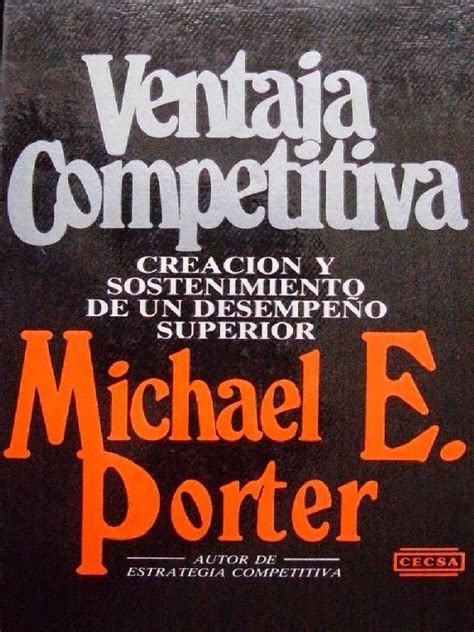 Libro Ventaja Competitiva Michael Porter Pdf PDF