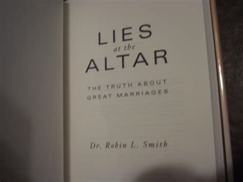 Lies at the Altar The Truth About Great Marriages Doc