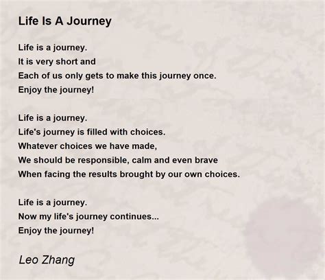 Life's Journey through Poetry PDF