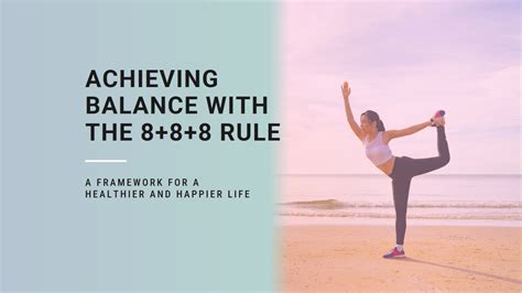 Life Balanced: The 7:3:1 Rule for Optimal Well-being