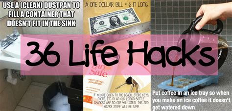 Life Hacks 2016 Day-to-Day Calendar Doc