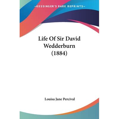 Life of Sir David Wedderburn Reader